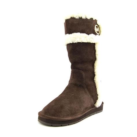 bottes d'hiver michael kors|michael kors burnished boots.